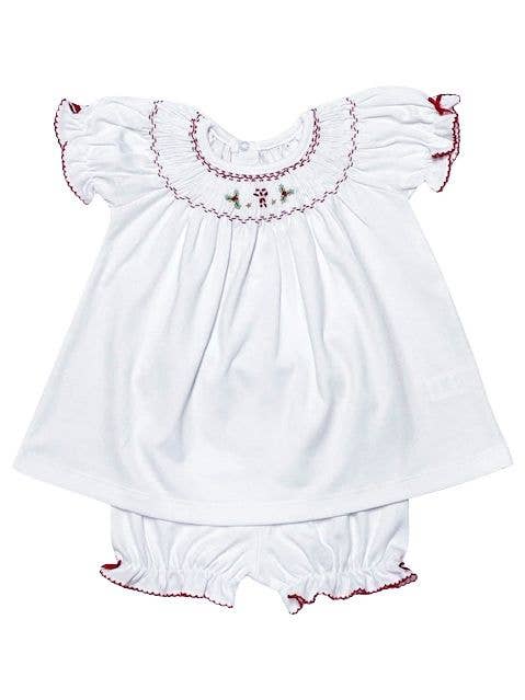 Christmas Bishop Dress for wholesale by Baby Threads