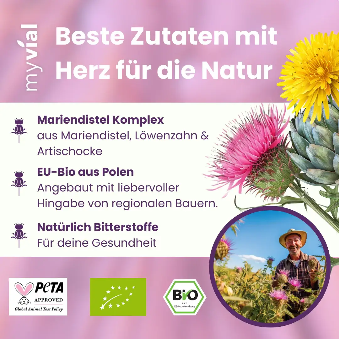 myvial - Wholesale Oral Supplement/Vitamin - Organic Milk Thistle Complex Capsules3