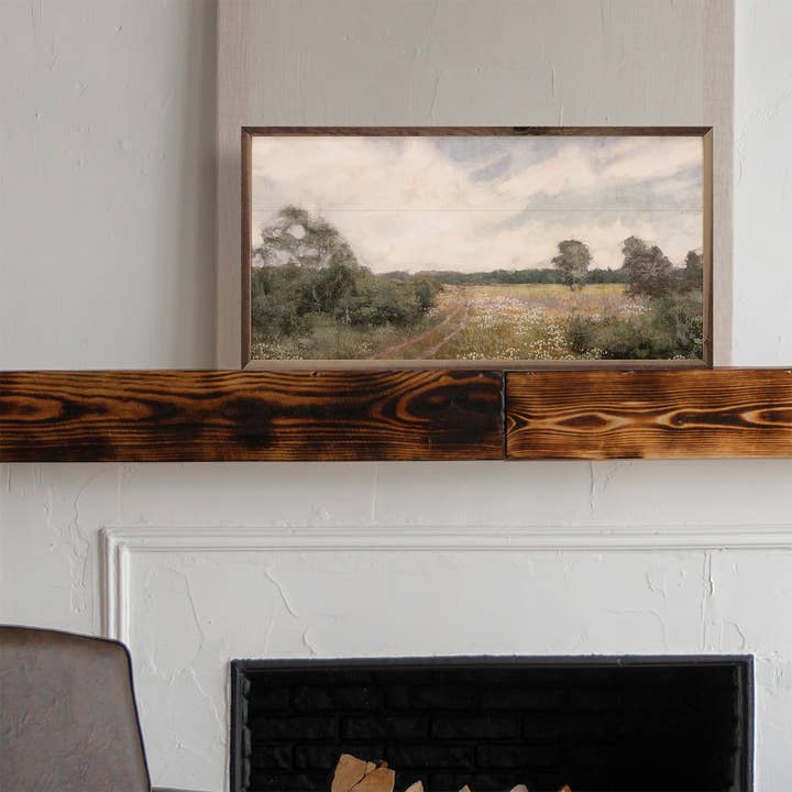 Kendrick Home - Wholesale Art Print - Vintage Landscape 2 Path By Nina Blue1