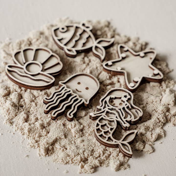 Petits plateaux à remplir | Sirène pour la vente par Leukmetletters