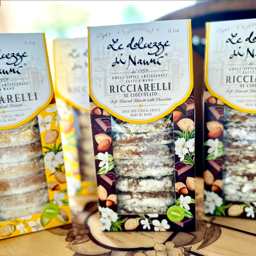 Le Dolcezze di Nanni - Wholesale Cookie - 427 Ricciarelli with chocolate soft almond cake1