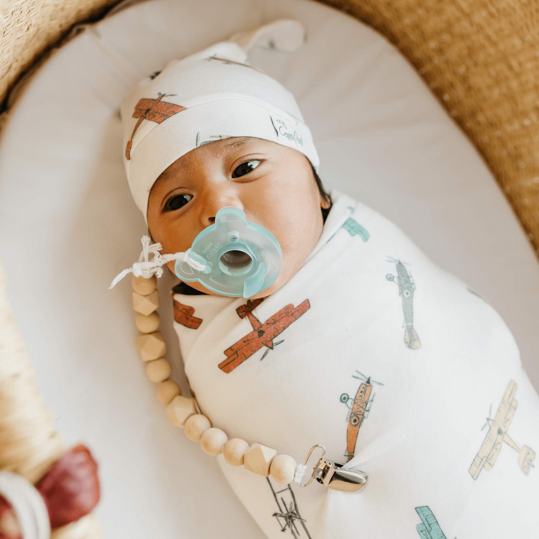 Copper Pearl - Wholesale Swaddle - Baby - Knit Swaddle Blanket - Ace3