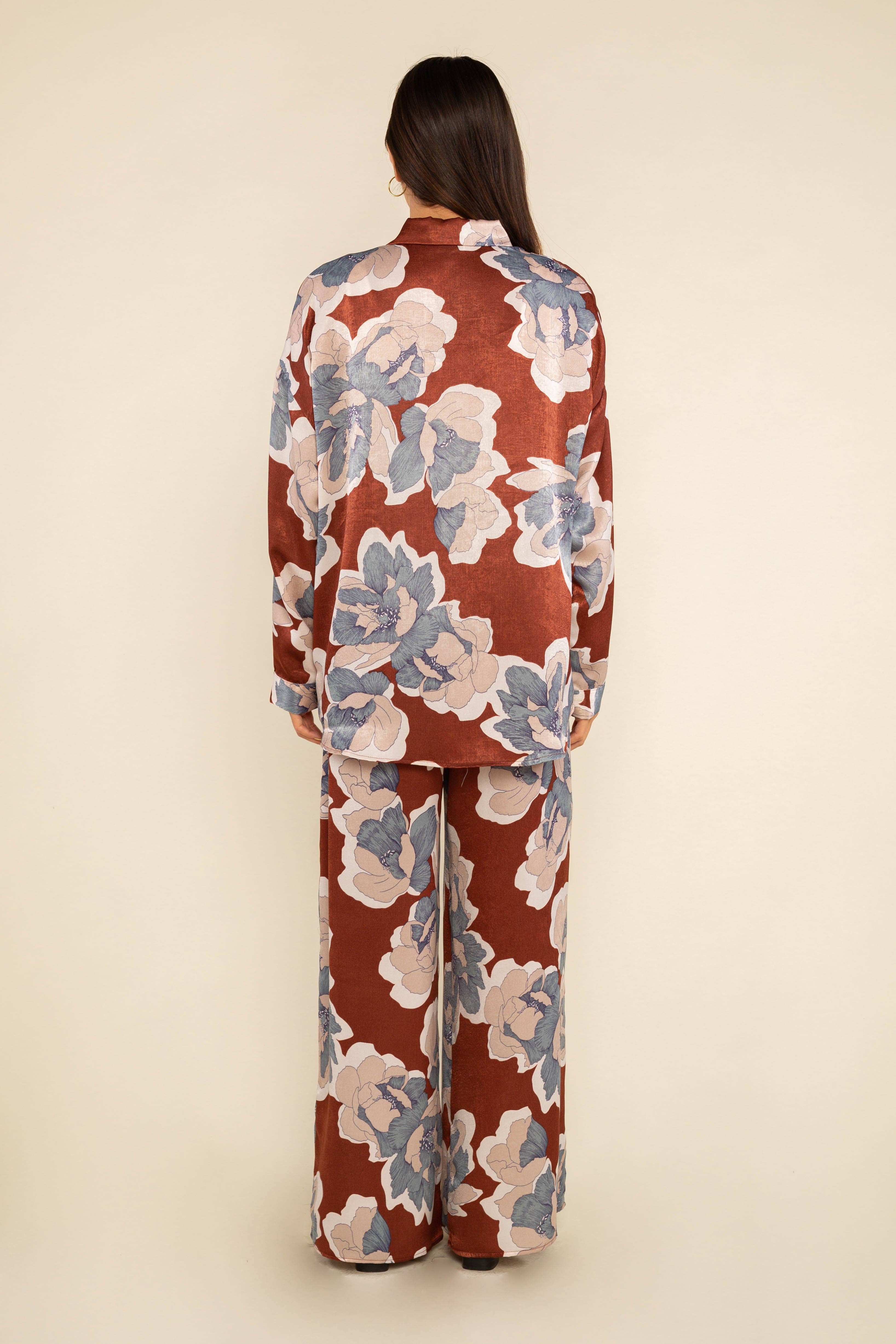 NLT - Vente Pantalon – femme - Pantalon Etta en satin10