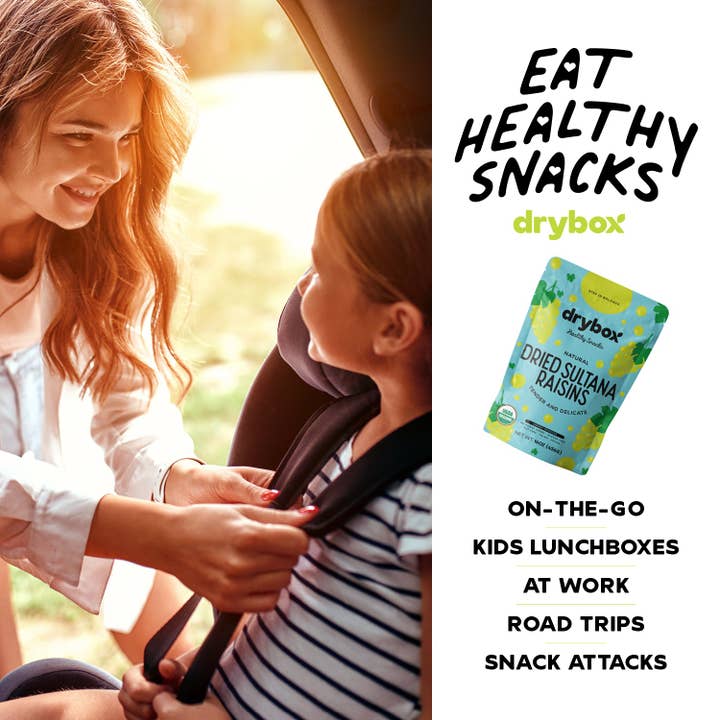 DRYBOX - Vendita all'ingrosso Frutta secca/disidratata - Uvetta sultanina essiccata Drybox, 1 kg x 3 confezioni sfuse6