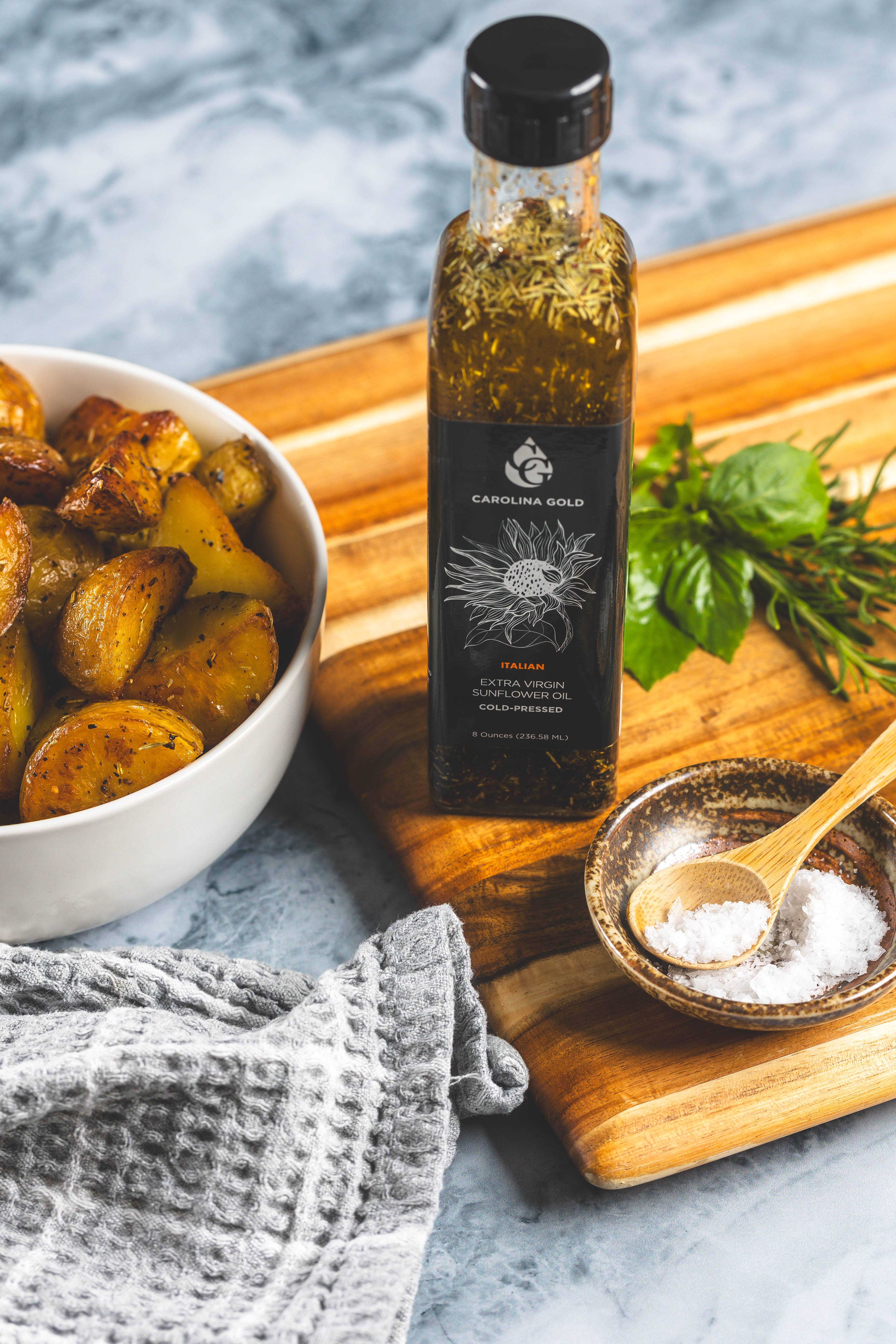 Carolina Gold - Wholesale Cooking Oil - 8oz Italian Infused Oil4