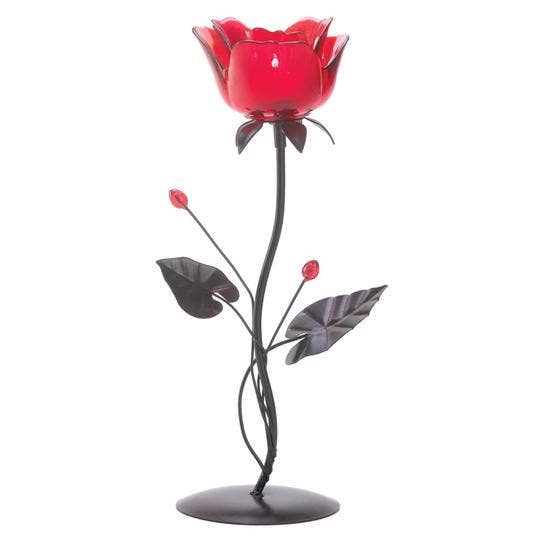 Zingz Home - Wholesale Candle Holder - Romantic Rose Votive Holder