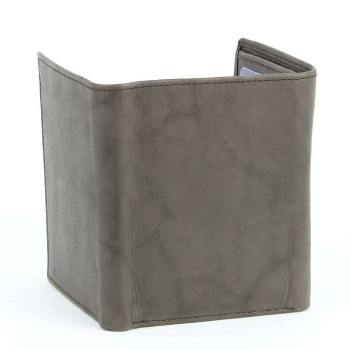 Leather Impressions Inc - Wholesale Wallet - Men's - American Bison Tall Trifold Wallet15