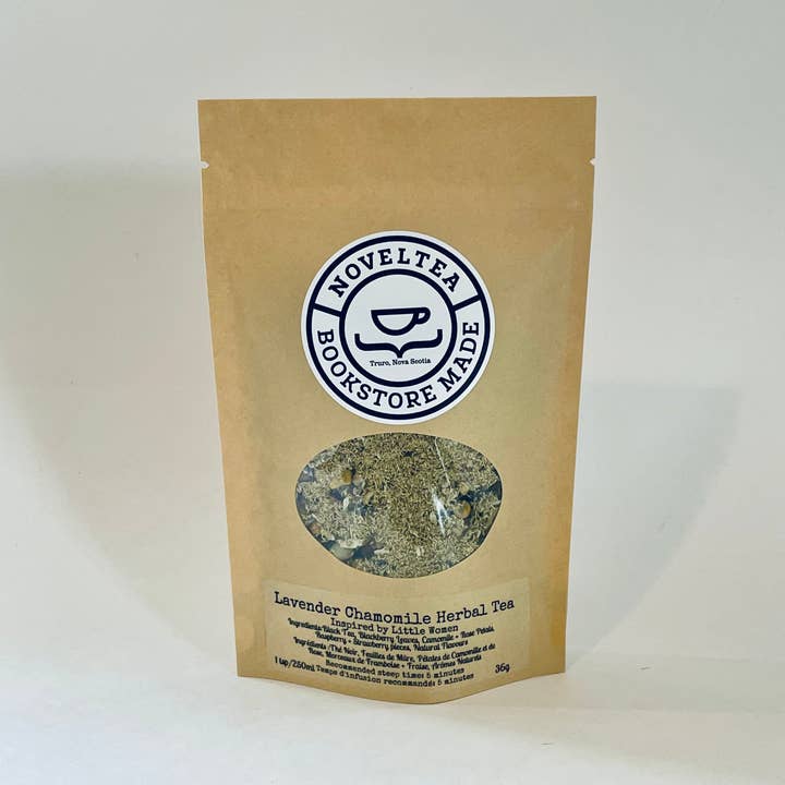 NovelTea Bookstore & Gifts - Wholesale Loose Tea - Little Women Inspired - Lavender Chamomile HERBAL TEA1