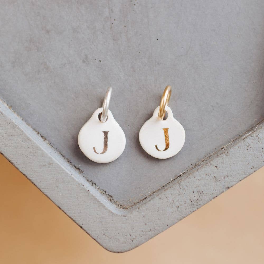 Bel Kai - Wholesale Individual Charm/Pendant - Ceramic Initial Charm10