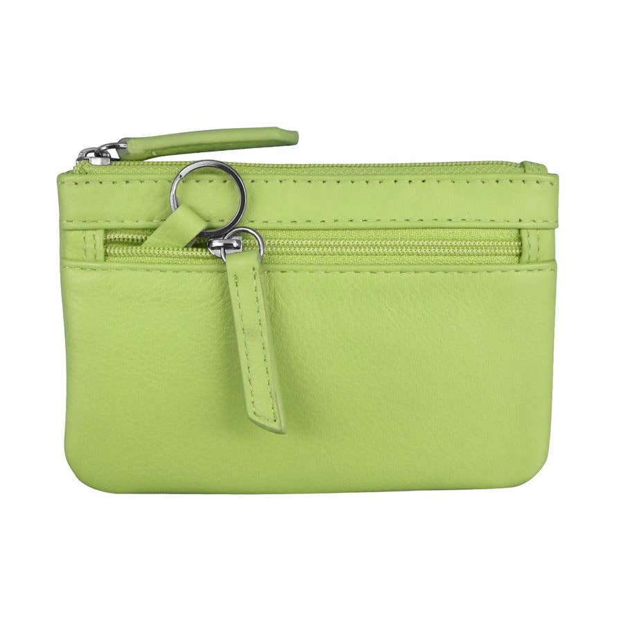 ili New York – wholesale Coin purse – Women’s – 6413 Leather Coin Purse With Key Ring43