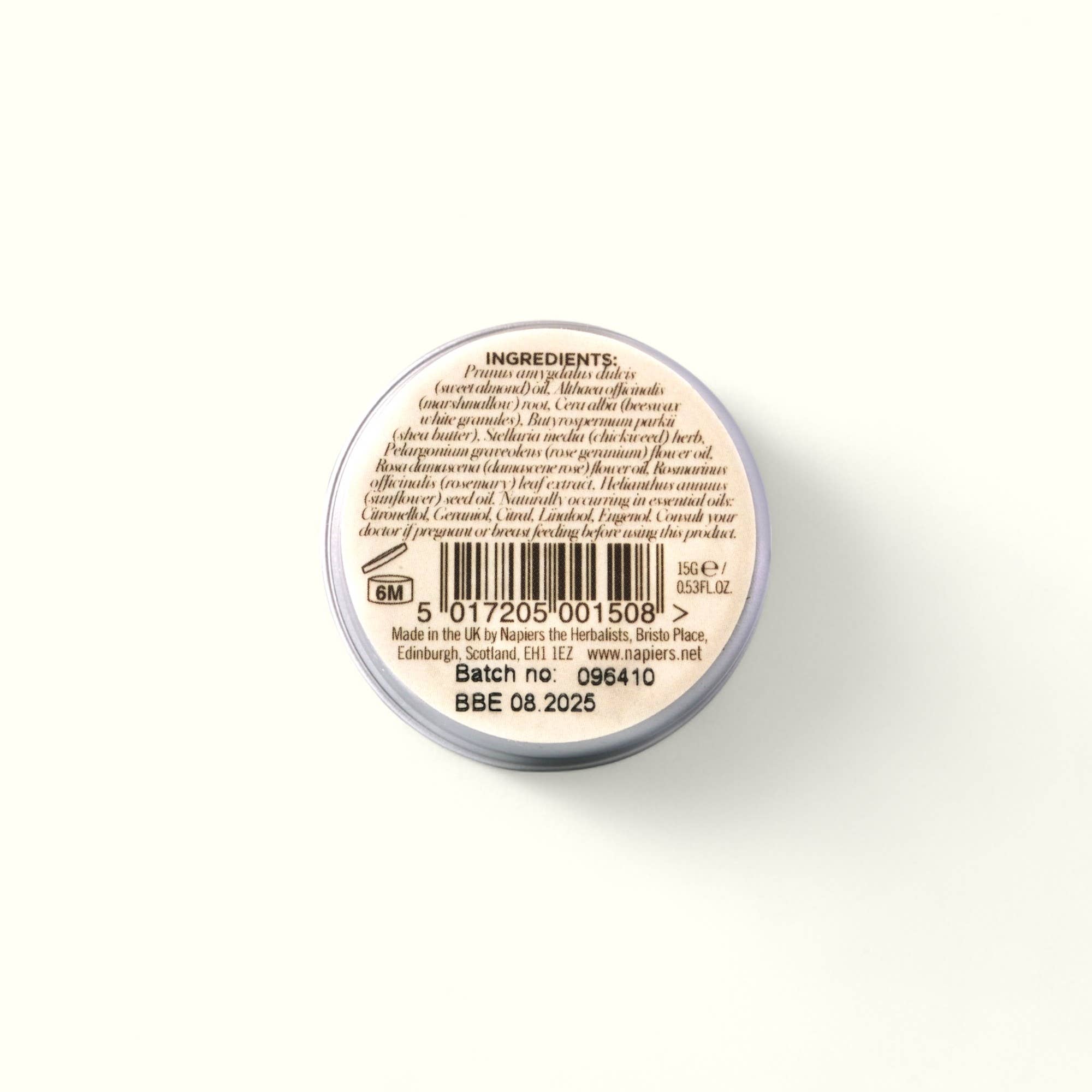 Napiers – Großhandel Lippenbalsam – Napiers Rosy Rose Lippenbalsam2