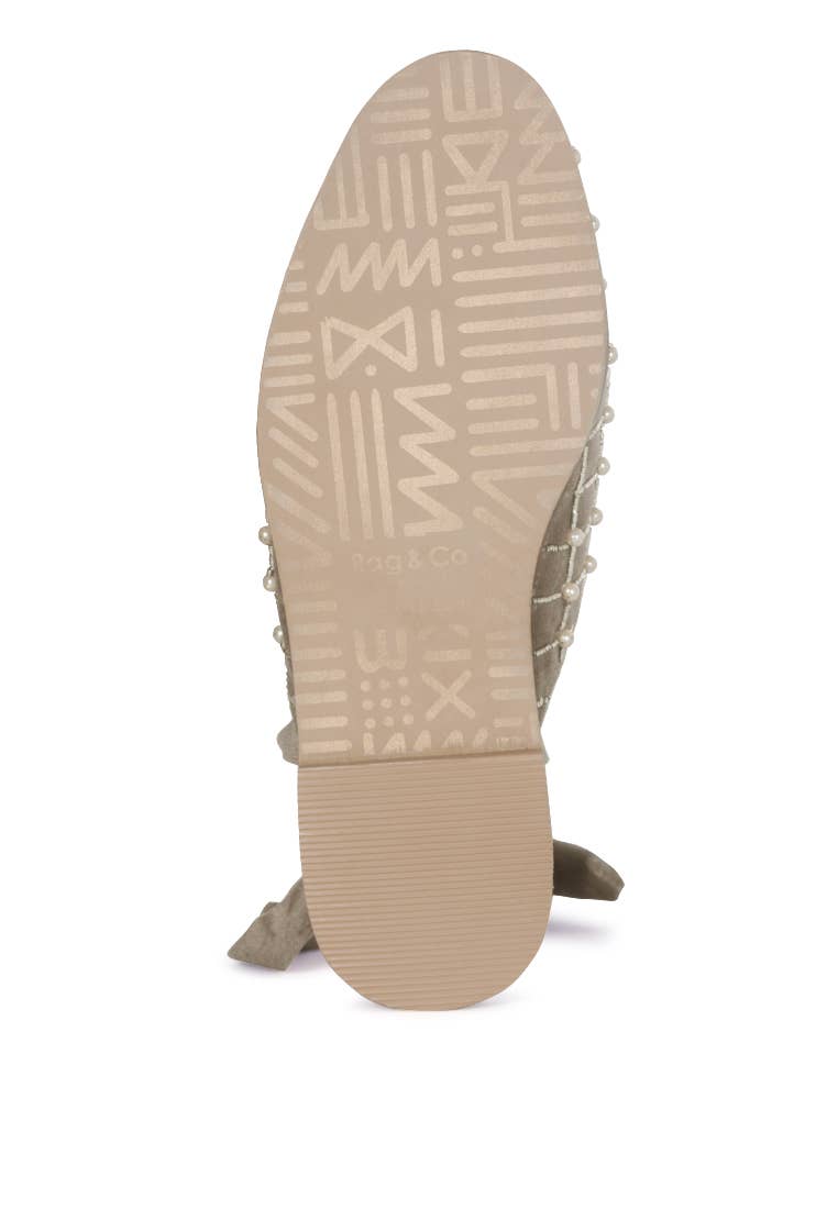 Rag Company - Wholesale Mules - Women's - ASANTE CRISSCROSS BEADED VEIL VELVET MULES7