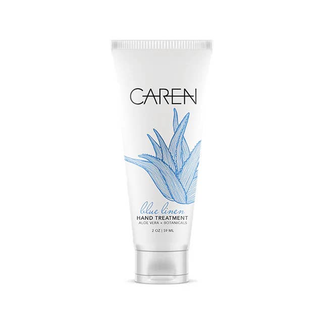Caren Products - Wholesale Hand Cream/Lotion - Blue Linen 2oz Hand Treatment