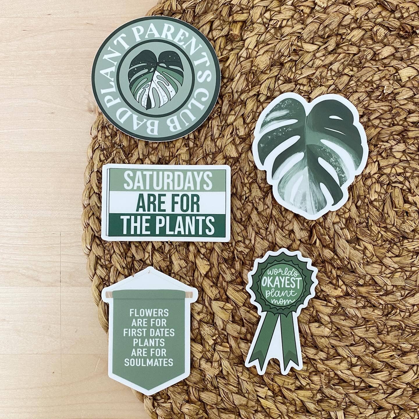 Clay Collection Co. - Vente Autocollant - Sticker Les plantes sont pour les âmes sœurs8