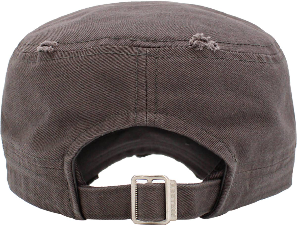 KBETHOS – wholesale Baseball cap – Men's – Distressed Army Cap (Adjustable)15