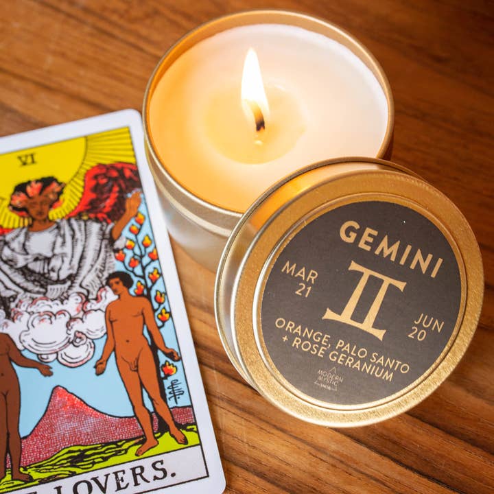 Modern Mystic Shop - Wholesale Travel Candles - Gemini Candle