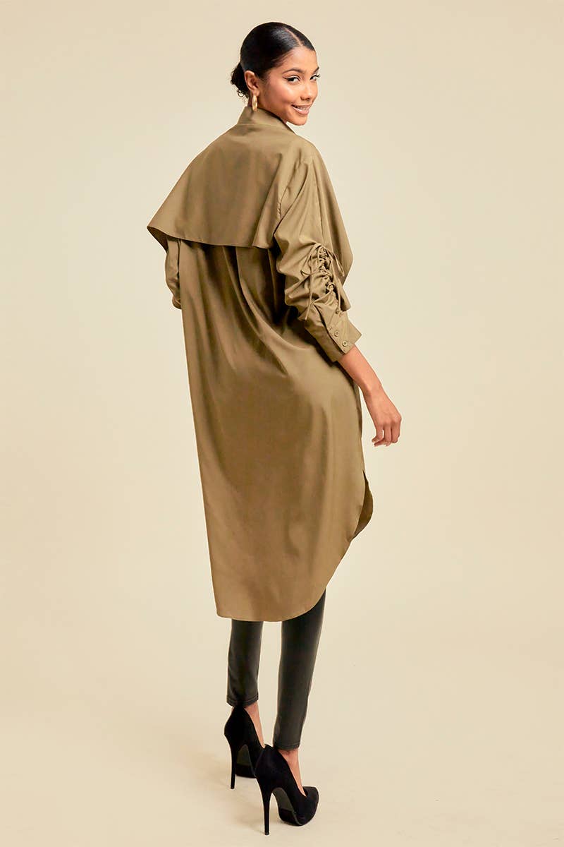 QMP Moda – Großhandel Kleid – Damen – ASYMMETRISCHES HEMDKLEID14