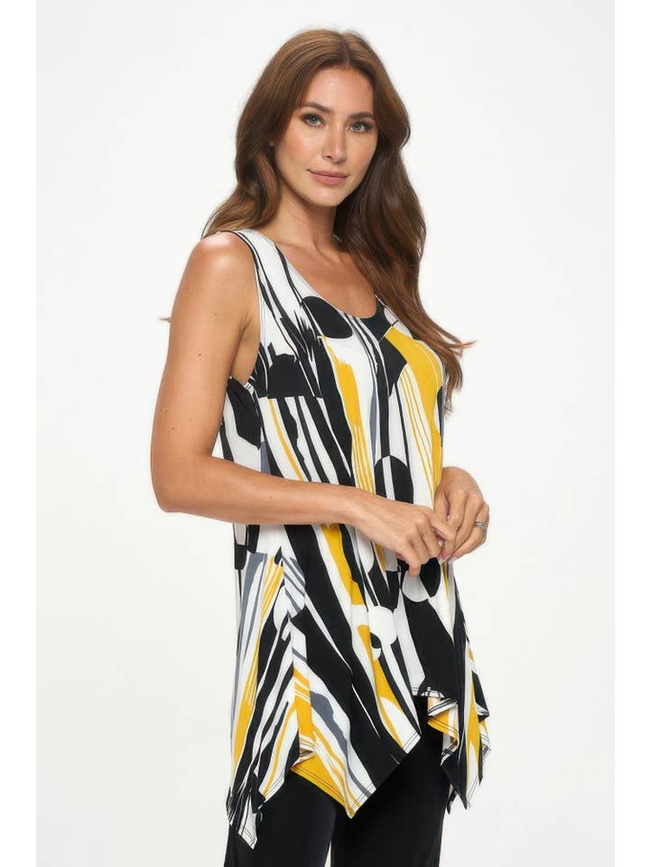 CC Wholesale Clothing - Wholesale Tunic - Women's - Hit Shark Bite Hem Tank