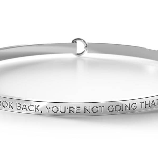 Don't Look Back, You're Not Going That Way. for wholesale by Be. Bangles