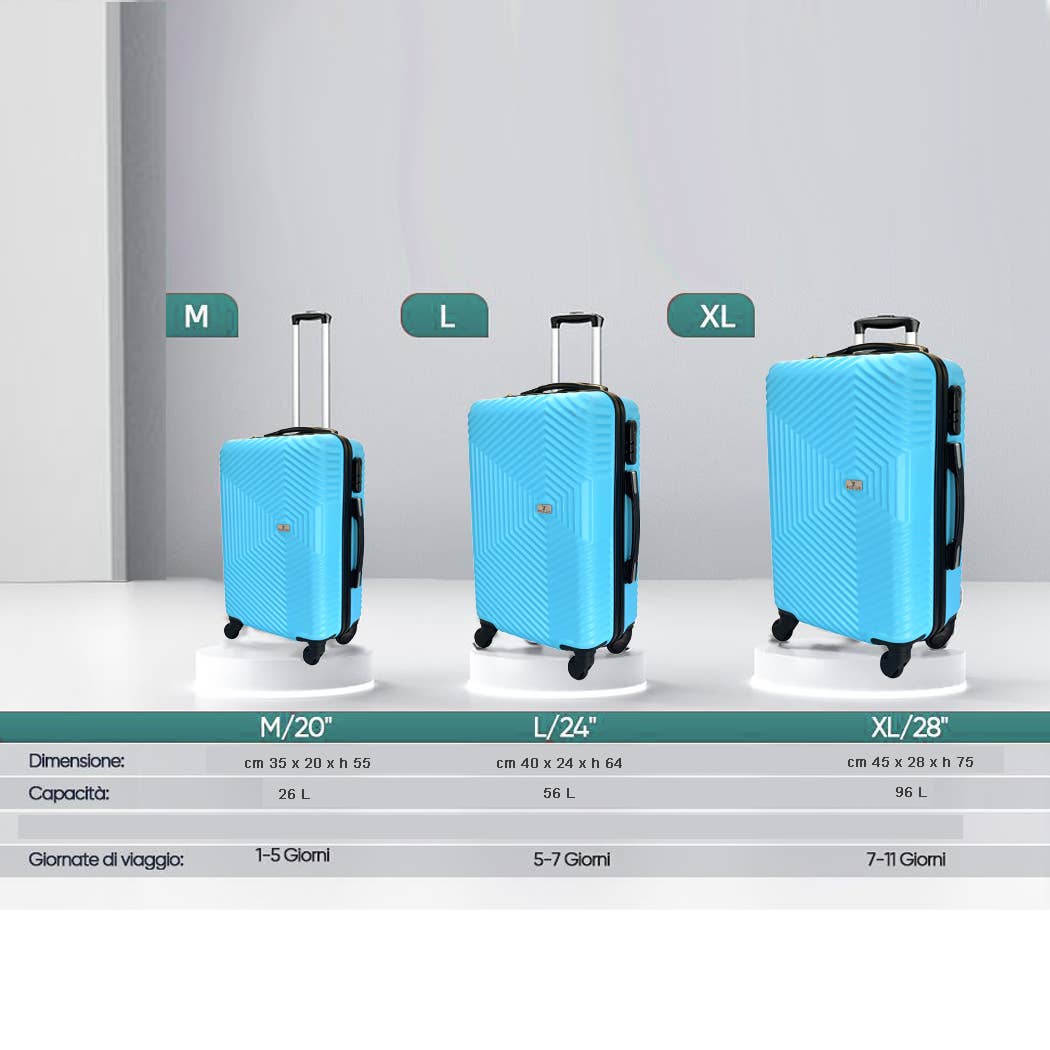 ALBAsrls - Wholesale Luggage - POLOCLUB 3-piece trolley set5