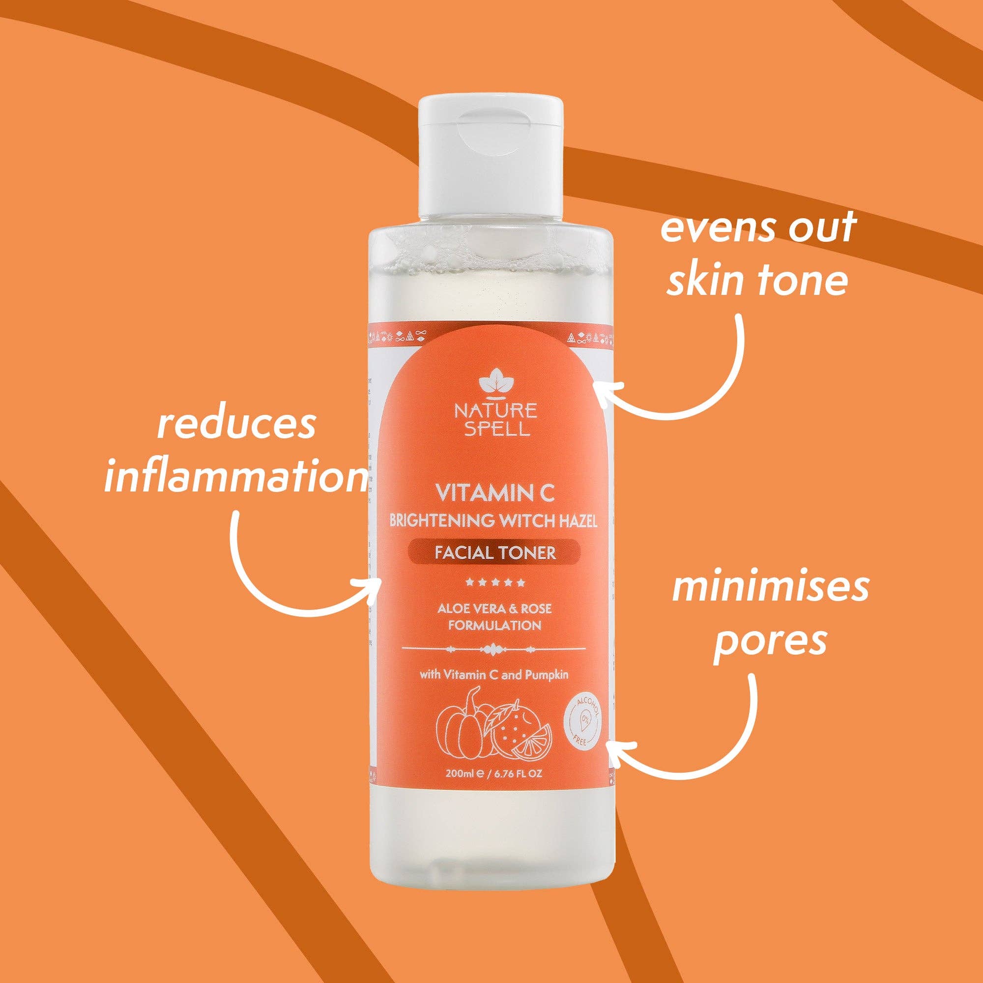 Nature Spell – wholesale Facial Toner – Nature Spell Brightening Witch Hazel Face Toner with Vitamin C2