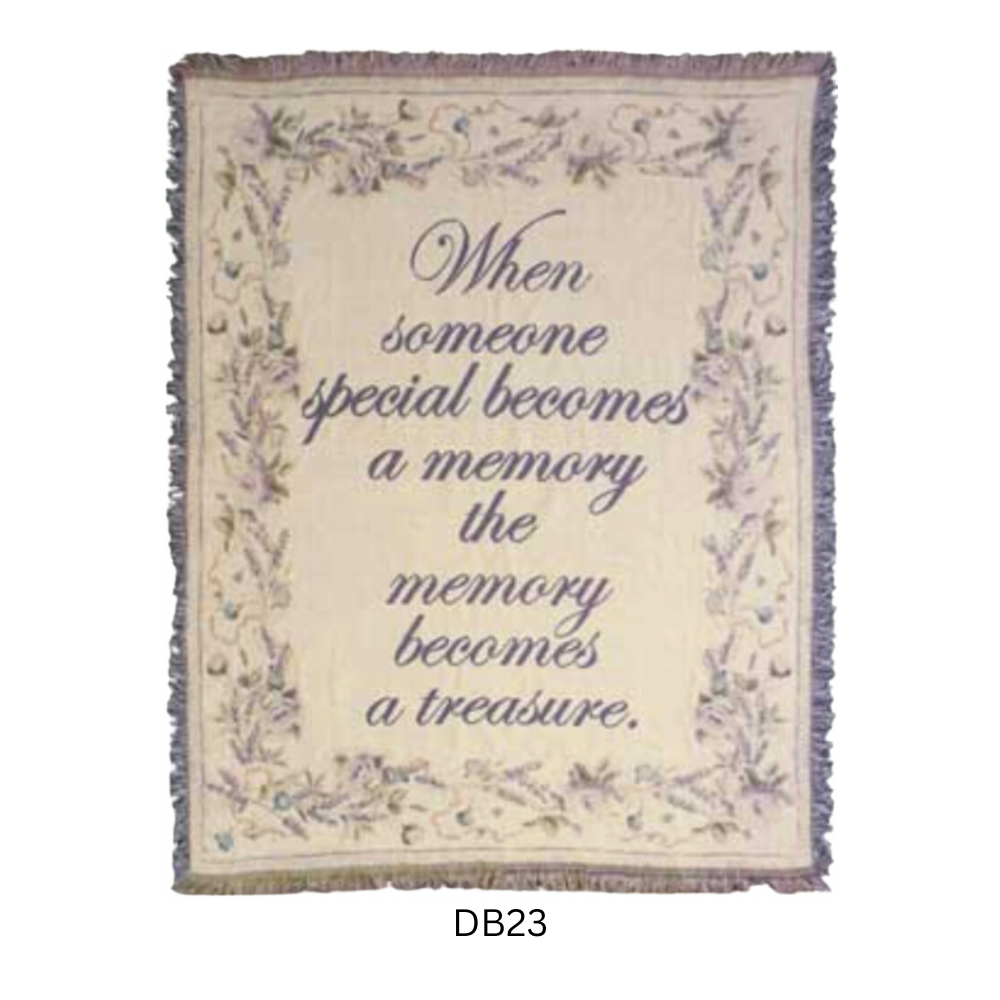 Thompson Wholesale - Wholesale Throw Blanket - Sympathy Throws6