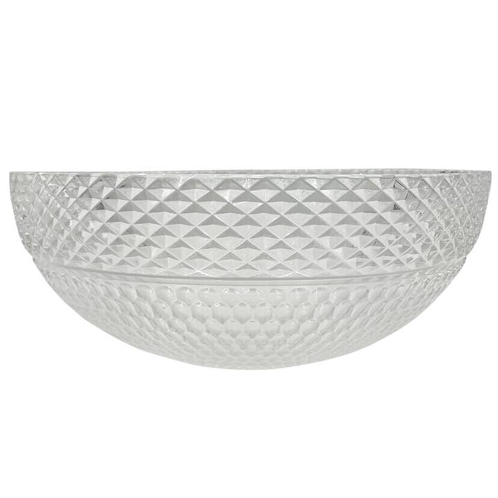 2626 Designs - Wholesale Bathroom Accessory Set - 16" Round Tempered Glass Bathroom Vessel Sink