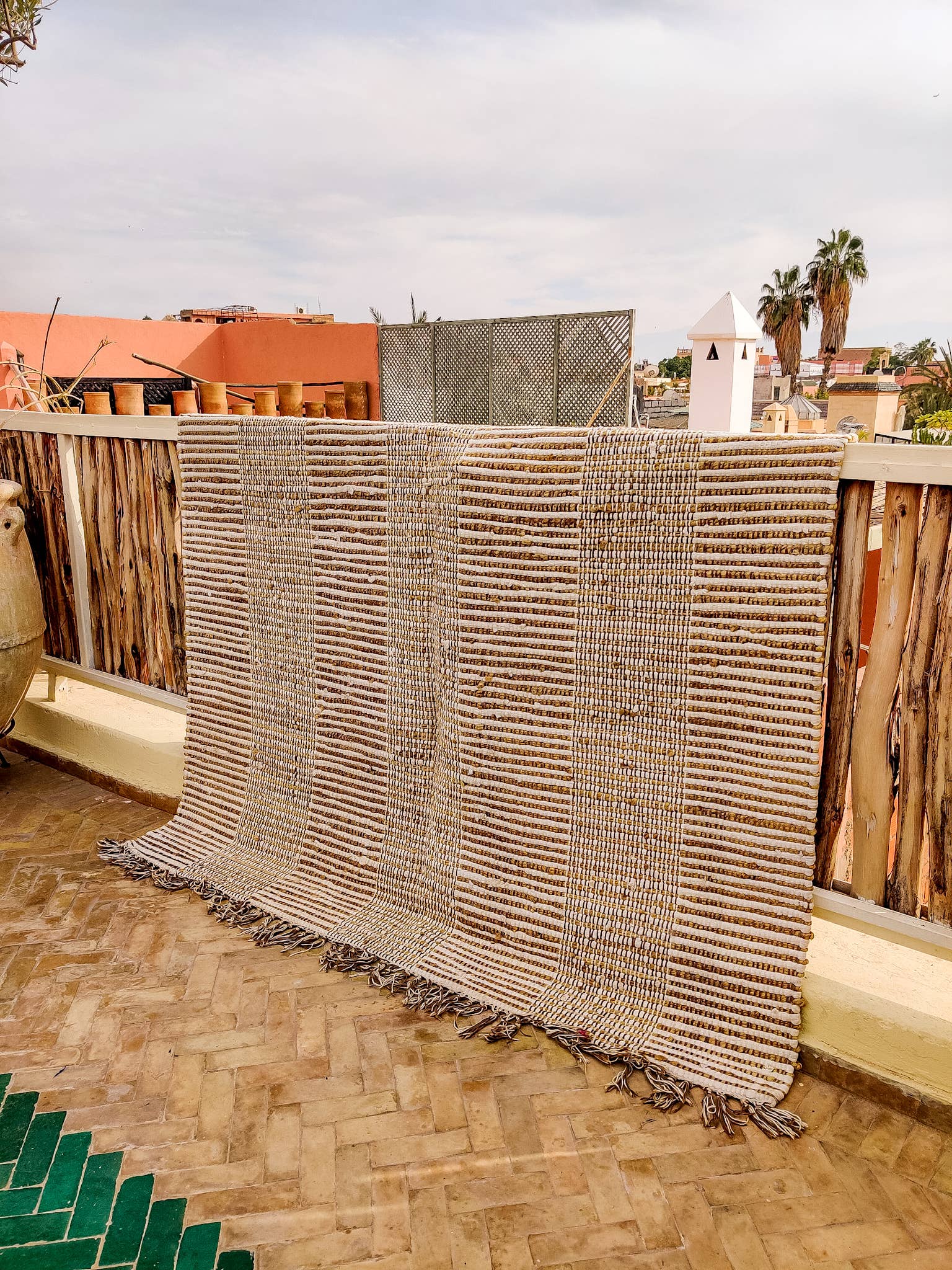 NOMAD BY LIV - Wholesale Area rug - Azilal Rug - brown& sand