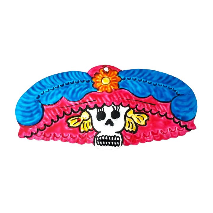 Sedona Spirit - Wholesale Decorative Figurine - Tin Day of the Dead Catrina
