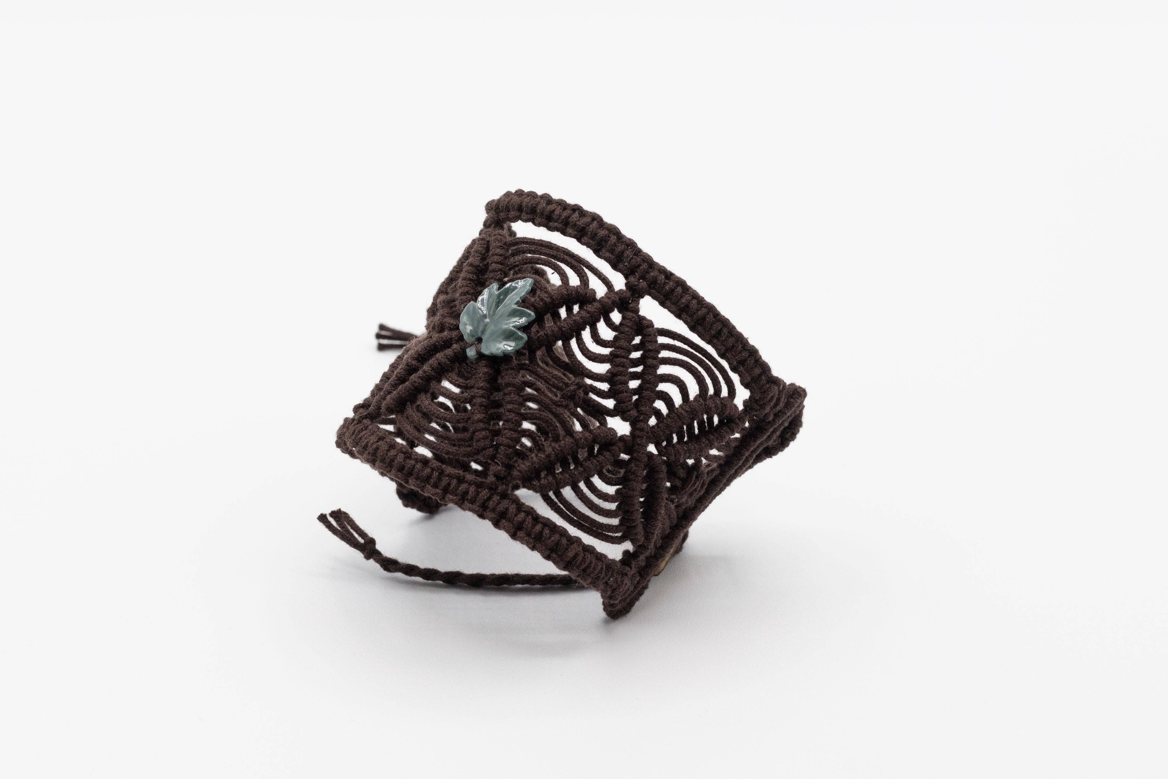 Mhodzi | Seeds of the soul - Wholesale Woven/Braided Bracelet - Forest Bracelet Camélia3