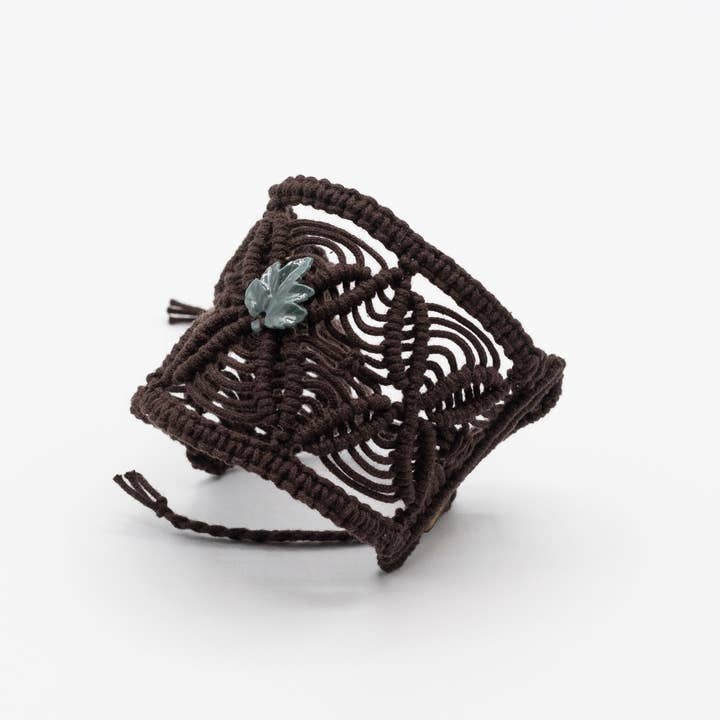 Mhodzi | Seeds of the soul – Großhandel Gewebtes/geflochtenes Armband – Waldarmband Camélia3