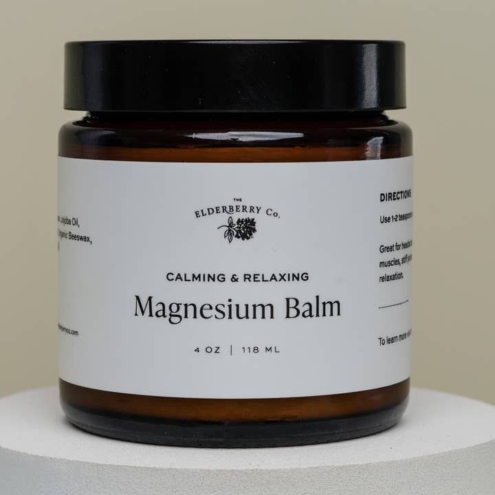 Baume au magnésium pour la vente par The Elderberry Co