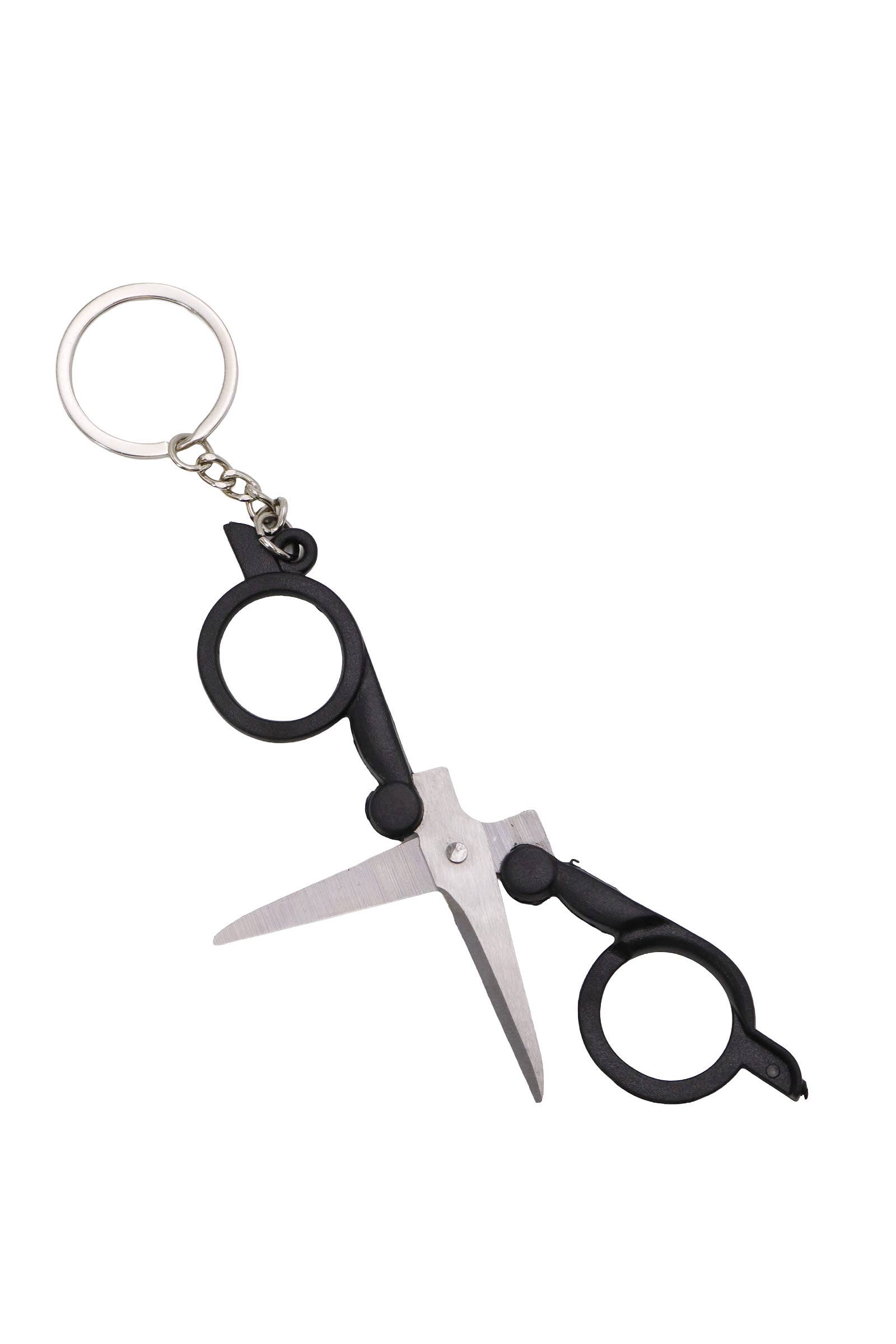 COMO SE MUESTRA Llavero con tijeras plegables de venta al por mayor en Faire3