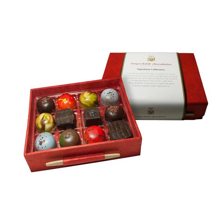 12pc Signature Collection for wholesale by Knipschildt Chocolatier