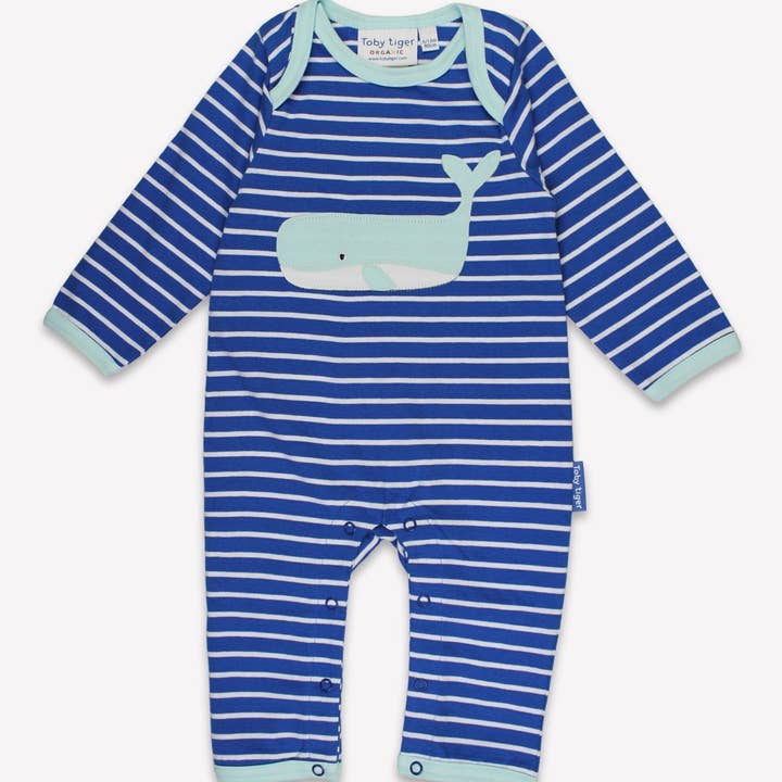 Organic Whale Waves Applique Babygrow and other Purchase wholesale fred and noah. Free returns & net 60 terms on Faire trending on Faire.