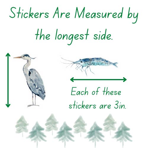 NatureCuts - Wholesale Sticker - Gar Fish Sticker, Fish Sticker, Vintage Fish Sticker