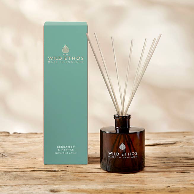 Wild Ethos – wholesale Reed diffuser – Bergamot & Nettle Reed Diffuser1
