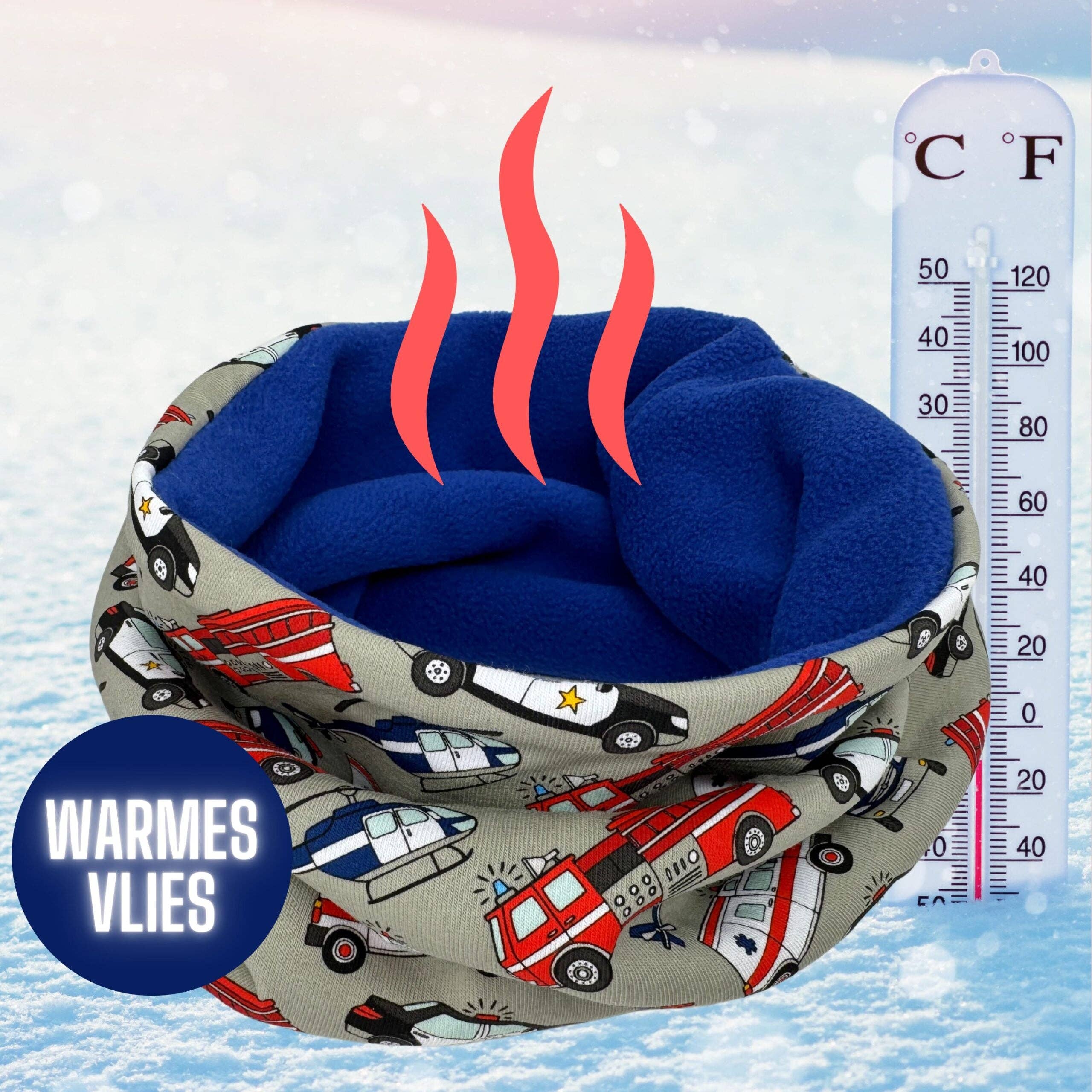 HECKBO - Wholesale Beanie - Kids - Kids Beanie Hat & Loop - Emergency Vehicles8