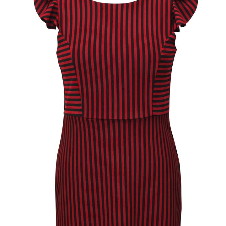 Abito a righe ottomane (Big Girl) per la vendita all'ingrosso da parte di Ava & Yelly