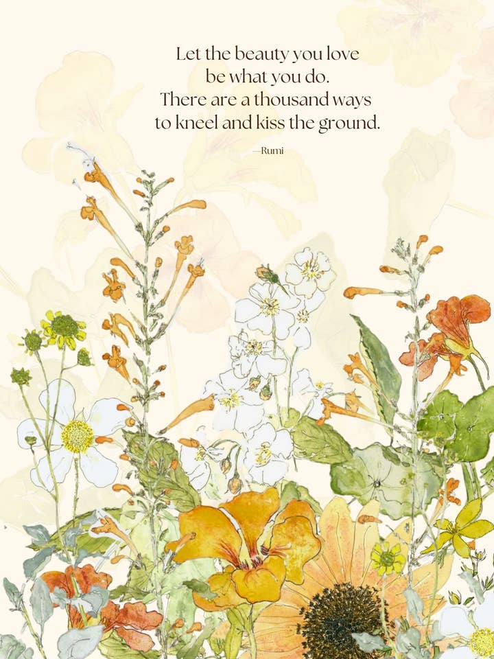 'Thousand Ways' greeting card for wholesale by Leafy Lexicon