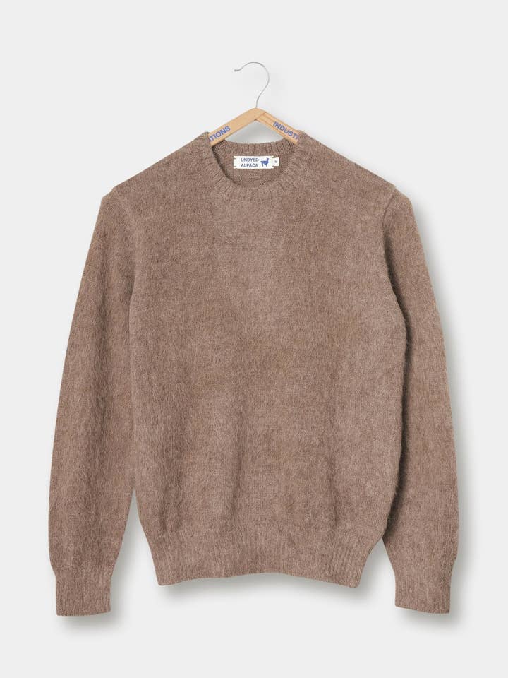 Industry of All Nations – wholesale Knitted jumper – unisex – Alpaca Crewneck Sweater4