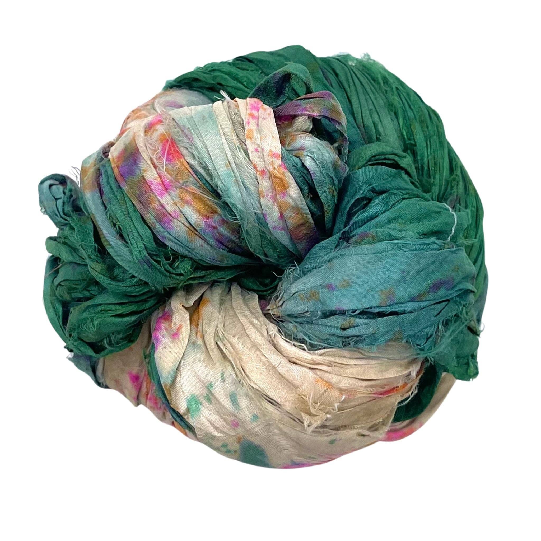 Darn Good Yarn - Wholesale Yarn - Small Batch Sari Ribbon28