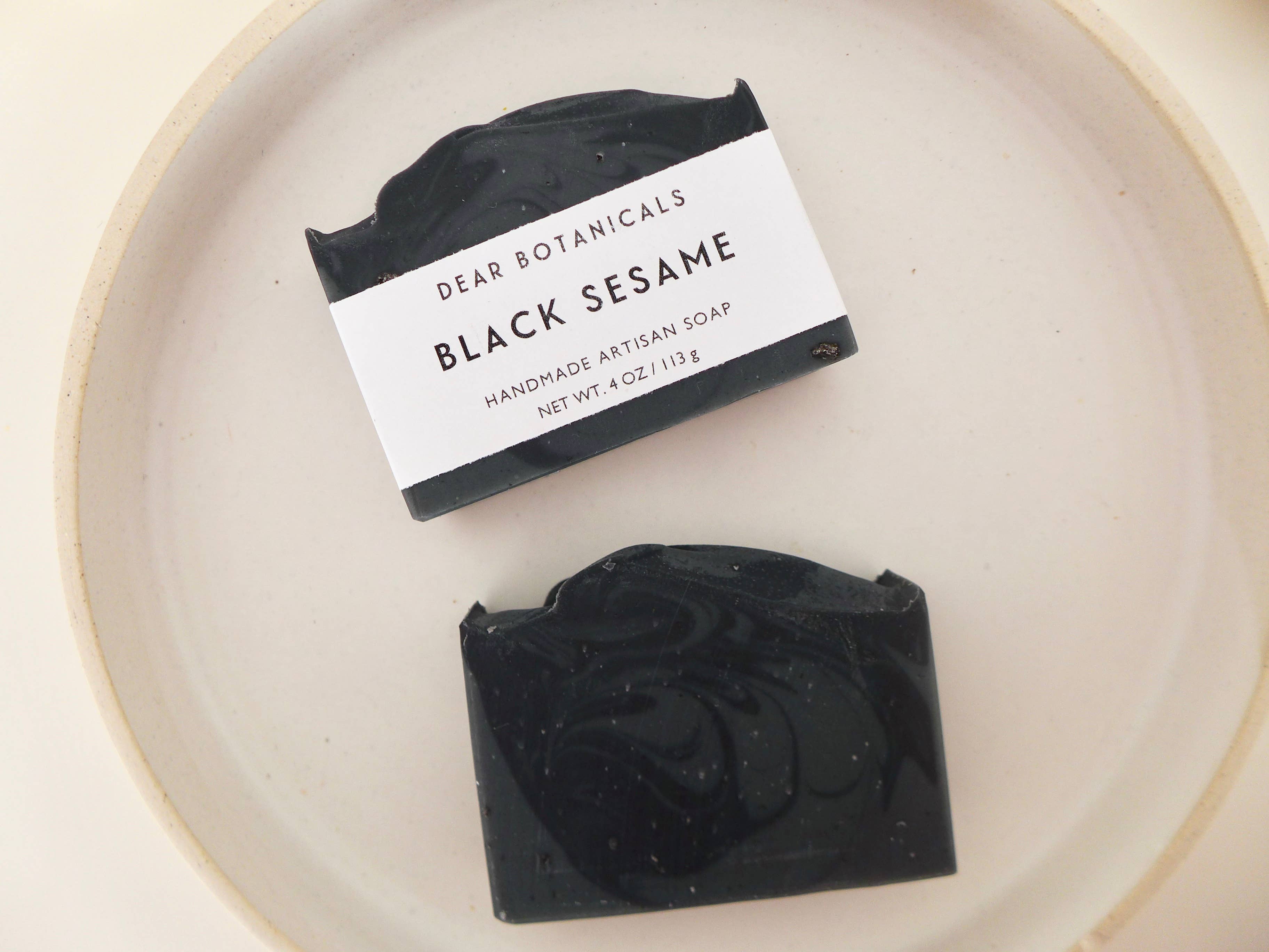 Dear Botanicals - Wholesale Bar Soap - Black Sesame Soap4