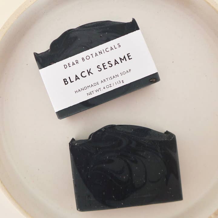 Dear Botanicals - Wholesale Bar Soap - Black Sesame Soap4