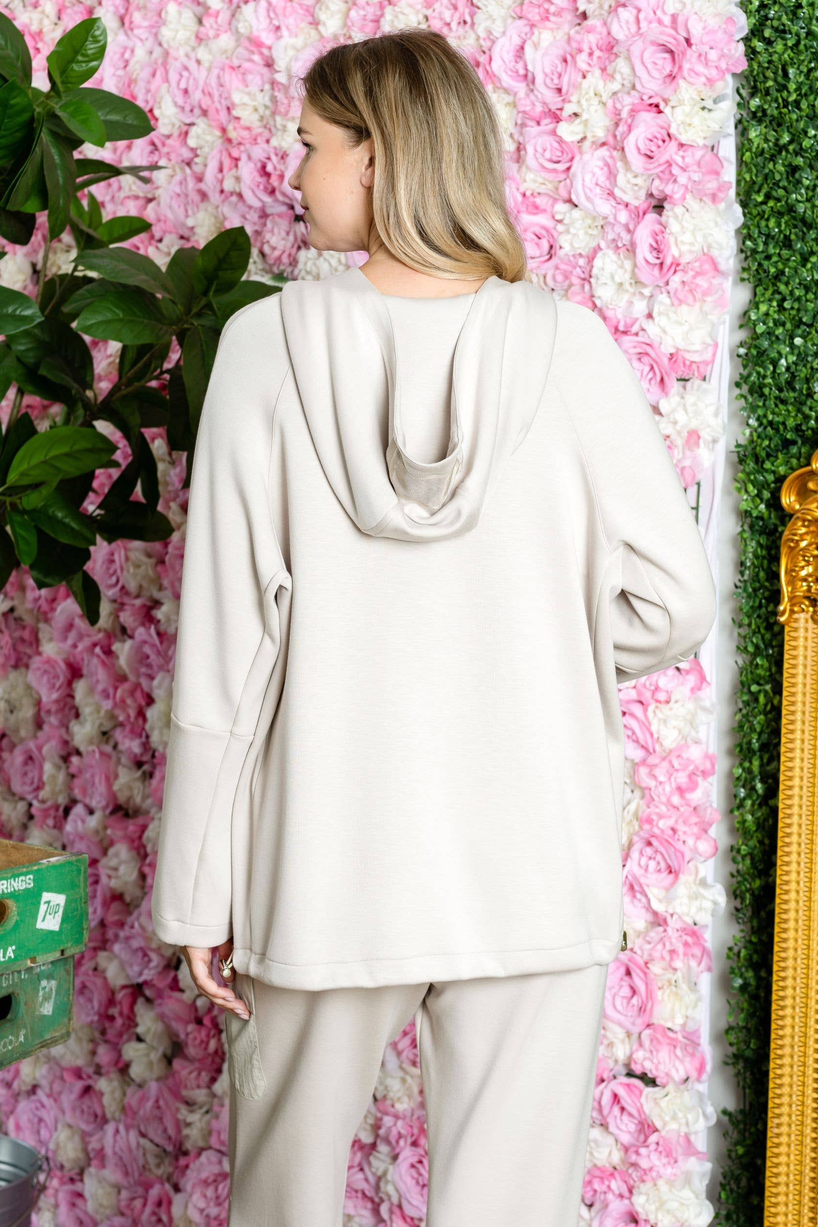 Joh Apparel - Wholesale Jacket - Women's - Kari Pointe Knit Hoodie Jacket13