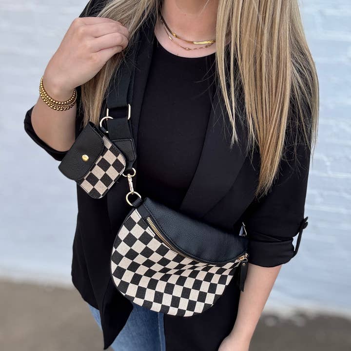 Kaydee Lynn LLC - Wholesale Belt Bag - Women's - Checkmate Bum Bags4