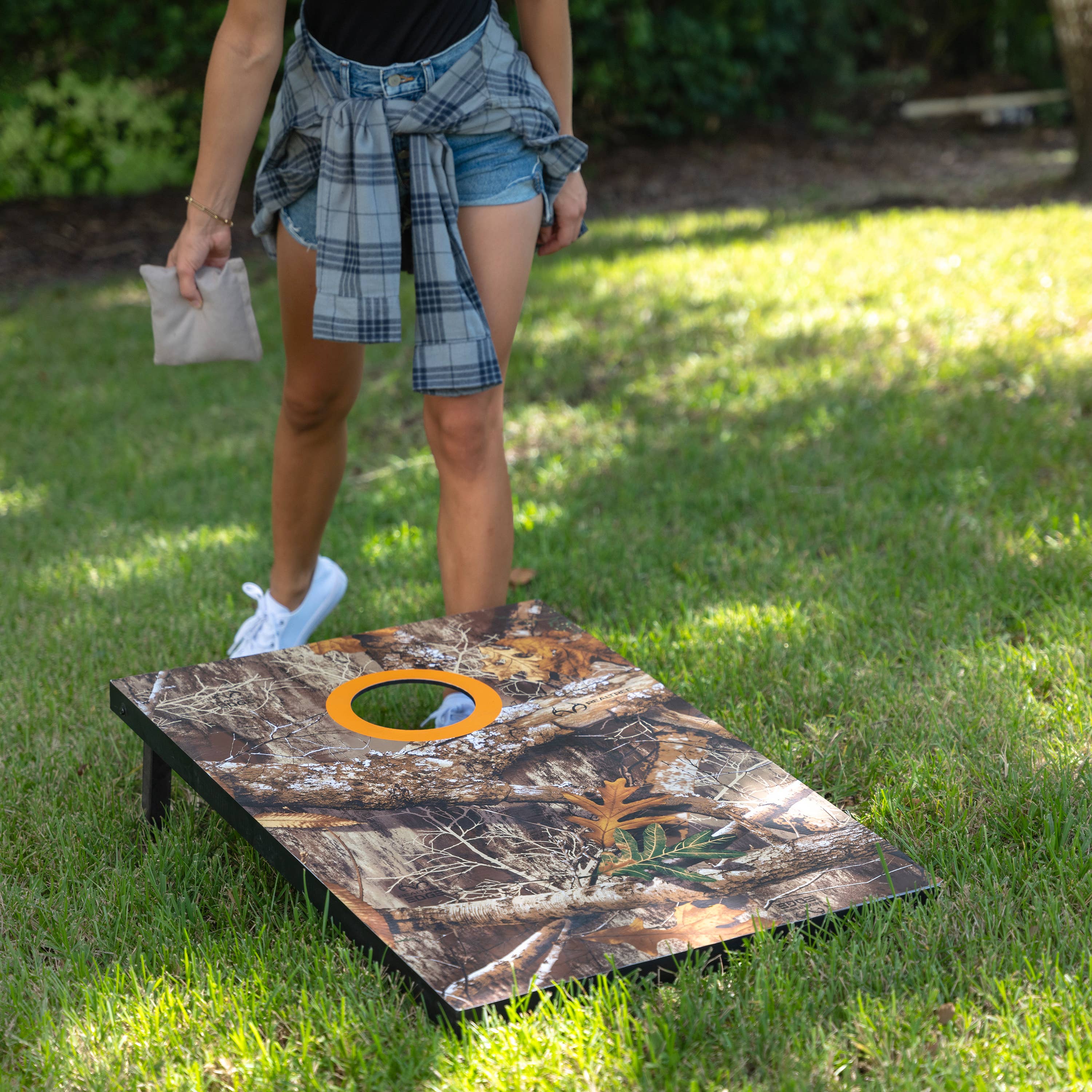 PoolCandy - Wholesale Cornhole - Realtree Wooden Cornhole1