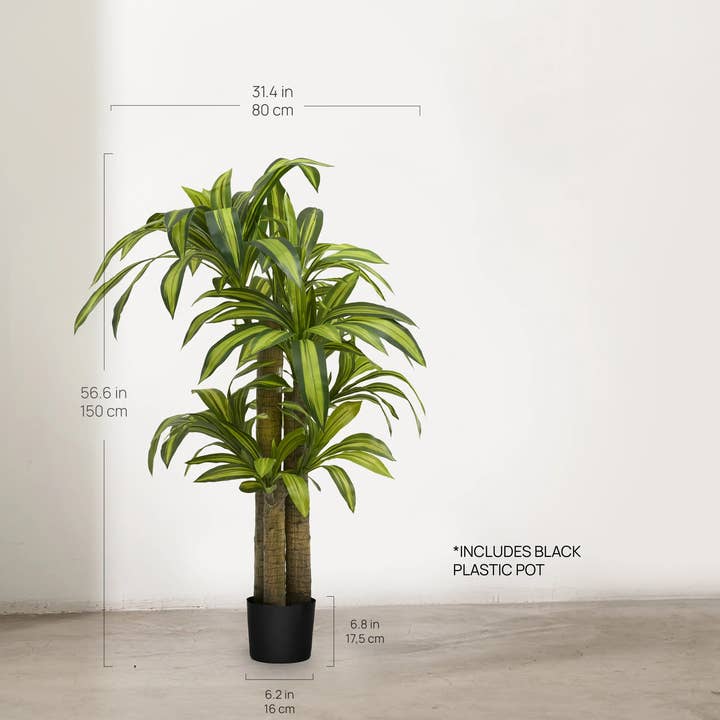 Maia Shop: No Duties for the US - Wholesale Artificial Plant - 5' Artificial Dracaena Tree 4