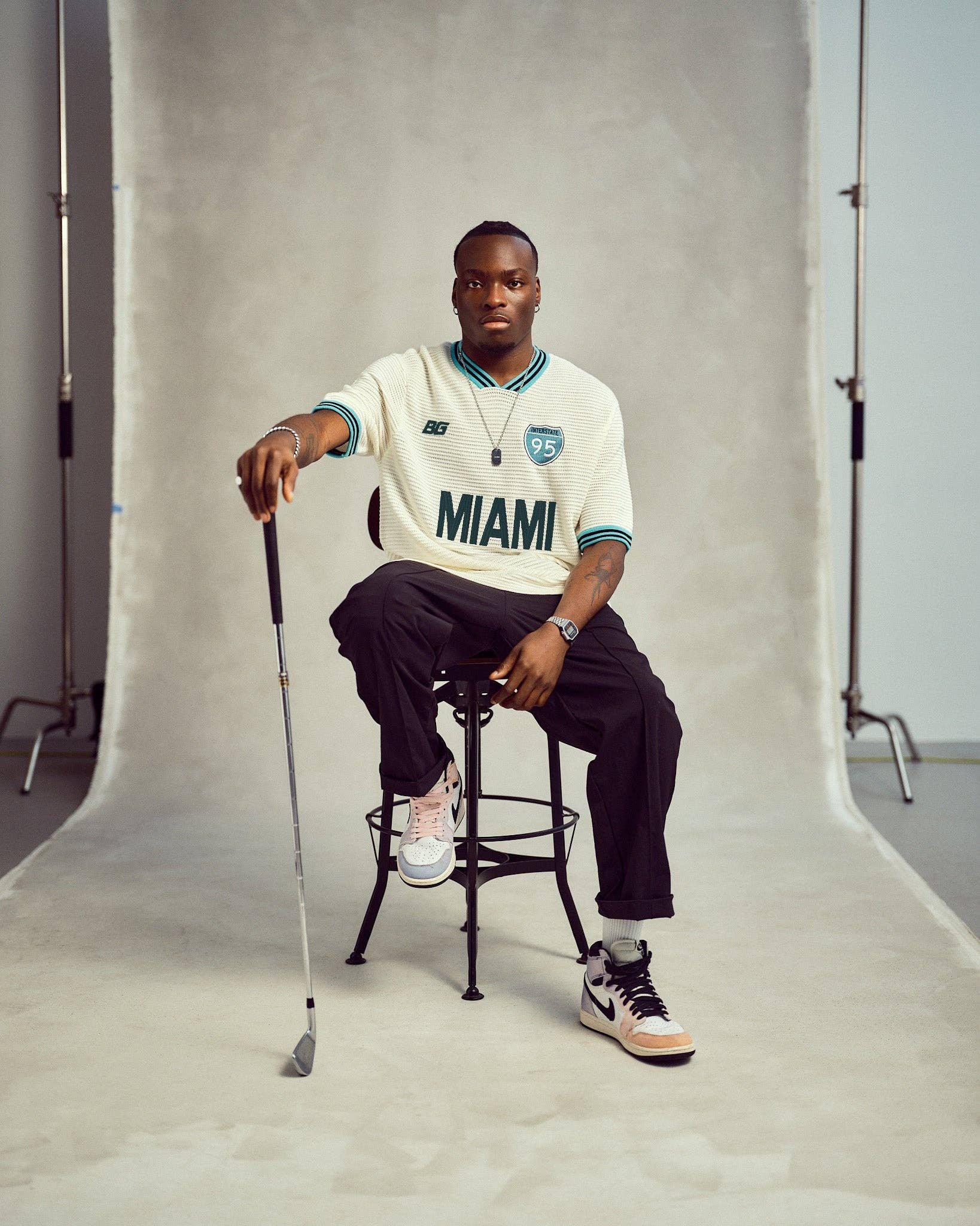 Bold Golf - Wholesale Jersey - Men's - Light Knit Football Jersey4