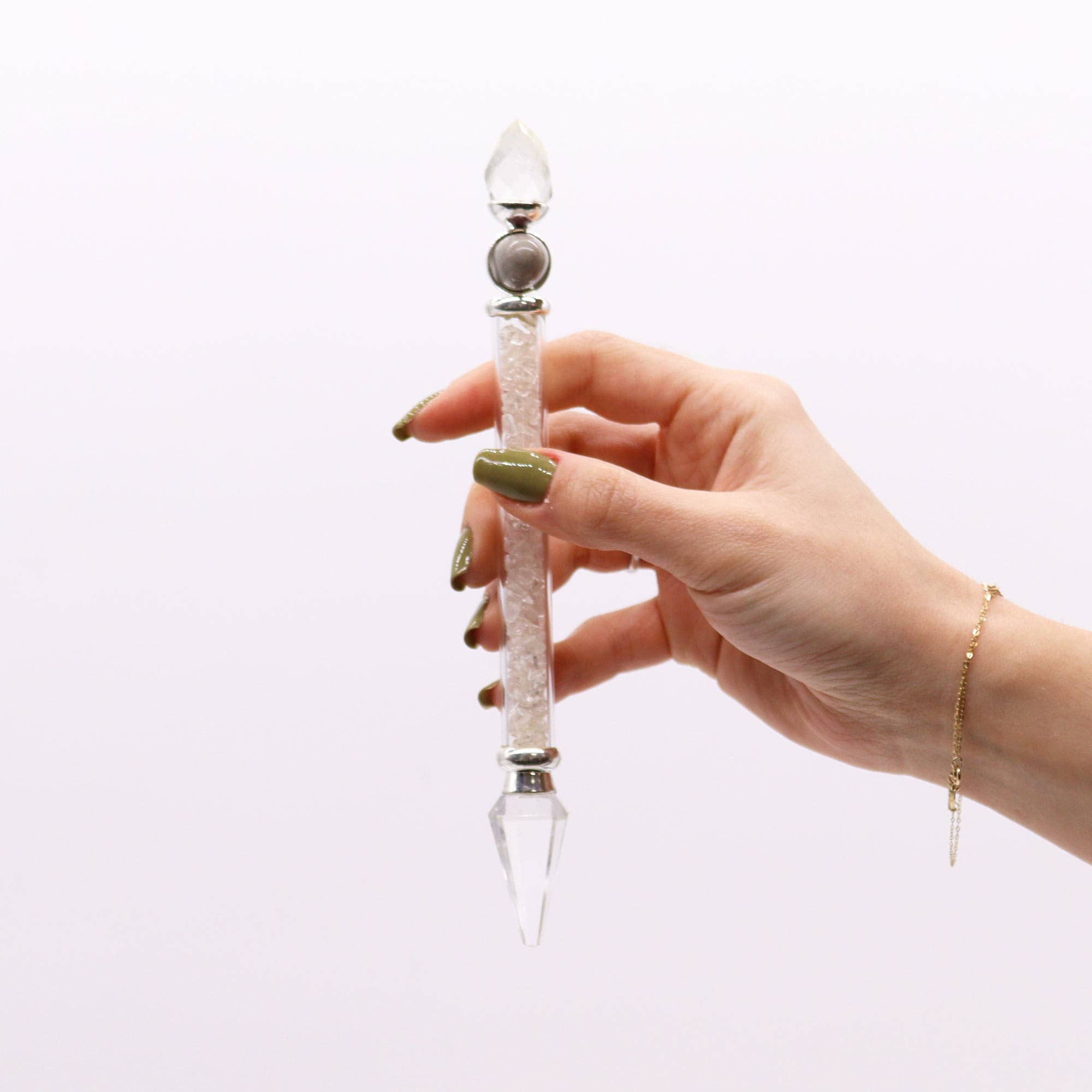 Ancient Wisdom - Wholesale Spiritual Stone/Crystal - Shiva Lingam Magic Wand - Wisdom2